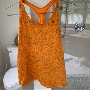 Orange Nike tank